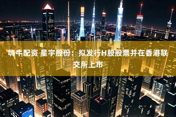 嗨牛配资 星宇股份：拟发行H股股票并在香港联交所上市